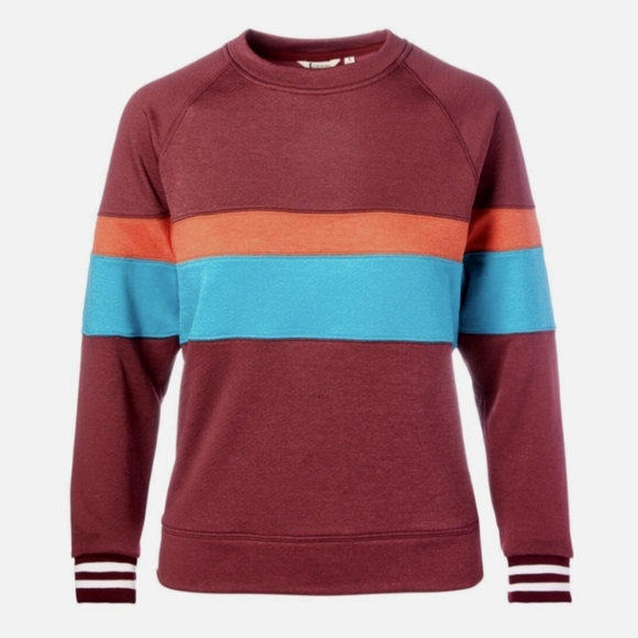 Cotopaxi Bandera Crew Fleece Sweatshirt Port Women's Small - Picture 1 of 7